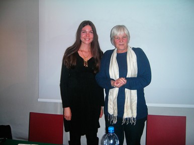 Con Ulrike Kindl all’ Istituto Culturale Ladino di Fassa