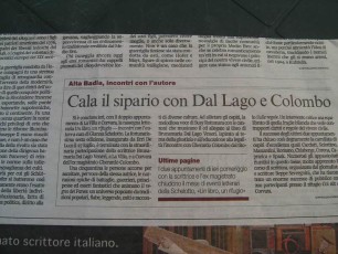 4g Il Corriere della Sera Il Corriere dell’Alto Adige-Il Regno dei Fanes con B. Dal Lago Veneri
