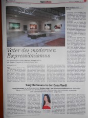 Susy Rottonara Sopran Pianistin Fanes Poem Musical Casa Verdi Tageszeitung