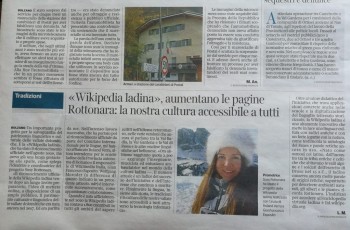 Il Corriere della Sera - dell'Alto Adige 18 dicembre 2021