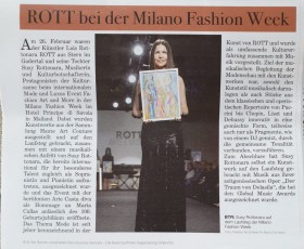 ROTT Fashion Art and More Tageszeitung 9 März